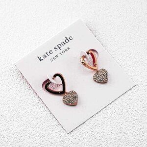 Kate Spade Heart Pendant Earrings